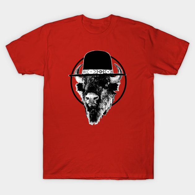 Buffalo Jack T-Shirt by MartinezArtDesign